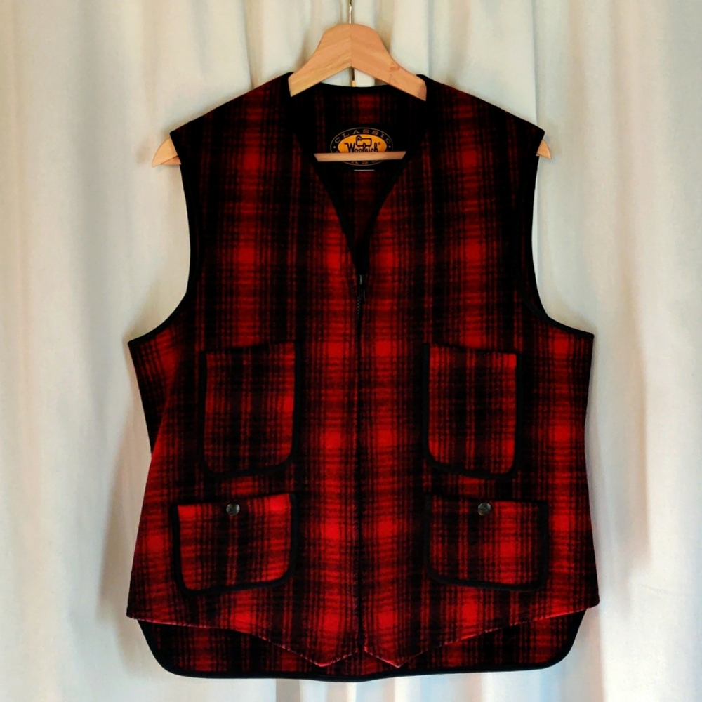 Woolrich wool mackinaw vest Medium